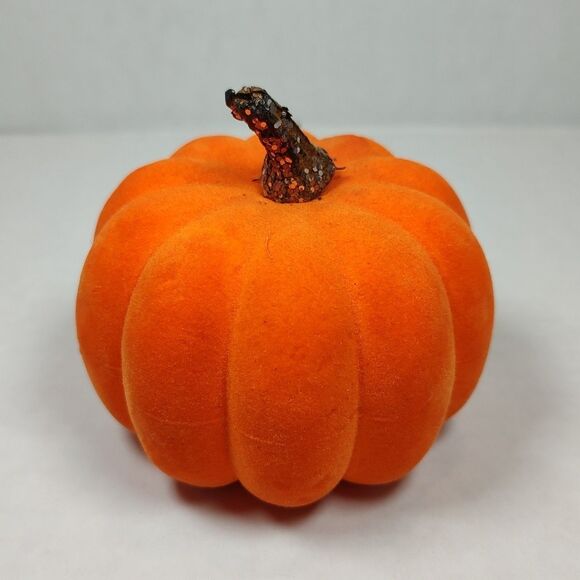 Lot of 8 Fabric Pumpkin Home Decor Thanksgiving Halloween Autumn Fall Seasonal - Picture 10 of 14